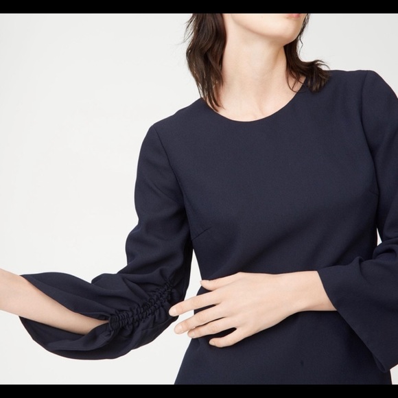 Club Monaco Navy Blue Dress - Picture 2 of 6